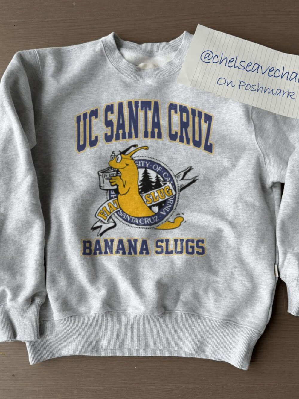 Vintage 90s University of California Santa Cruz Slugs Banana UC Santa Cruz Shirt